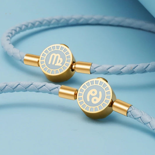 Light Blue Zodiac Bracelet